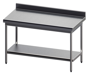TABLE DEMONTABLE RAYONNEE TOUT INOX A DOSSERET, 10