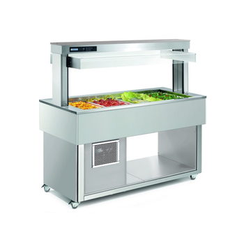 MEUBLE REFRIGERE STATIQUE 6GN1/1 BLANC