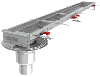 CANIVEAU MODUL 200 - L2000 - HAUT60/70 - INOX 304