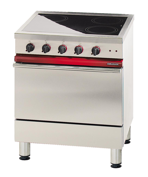 FOURNEAU AMB. DE 700 DESSUS VITRO.+ FOUR ELEC.