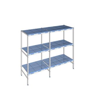 RAYONNAGE CLAYETTES POLY LIGNE 3N L2232XP560XH175